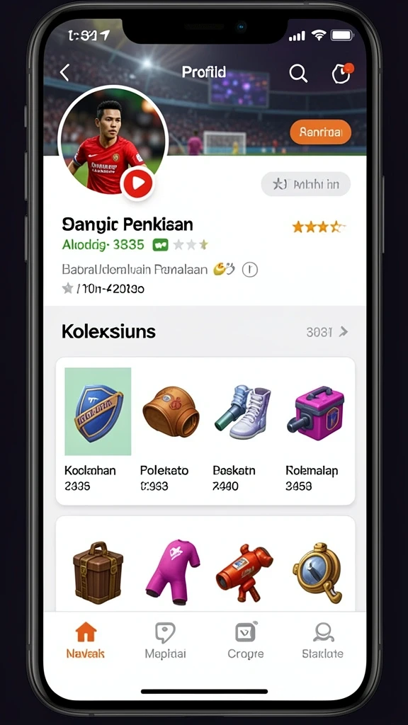 Tampilan utama 789BNI yang menarik dan interaktif.