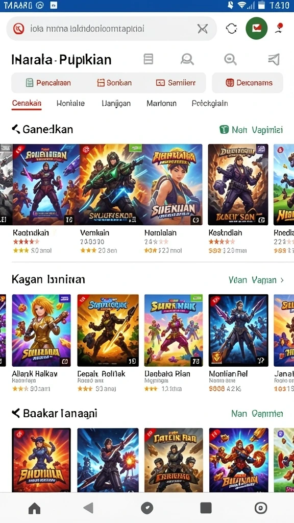 Banyak pilihan permainan slot dengan tema beragam.