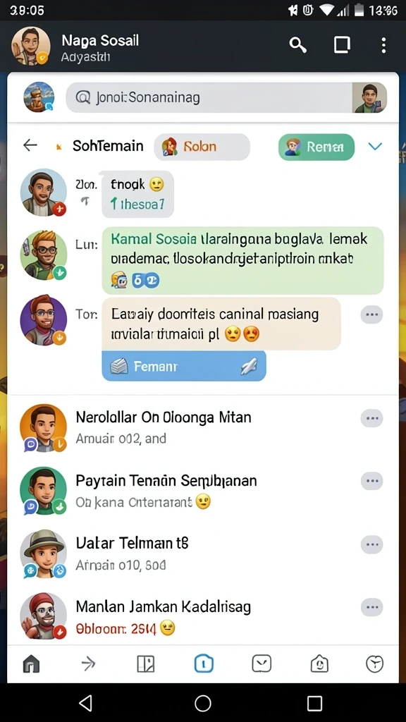 Tampilan antarmuka pengguna yang ramah dan menarik.