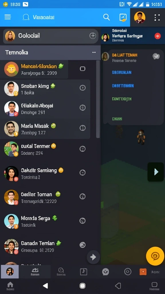 Mode permainan kompetitif melawan pemain lain.