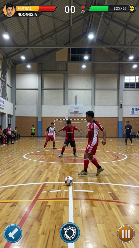 Gameplay seru yang melibatkan pertarungan dengan monster.