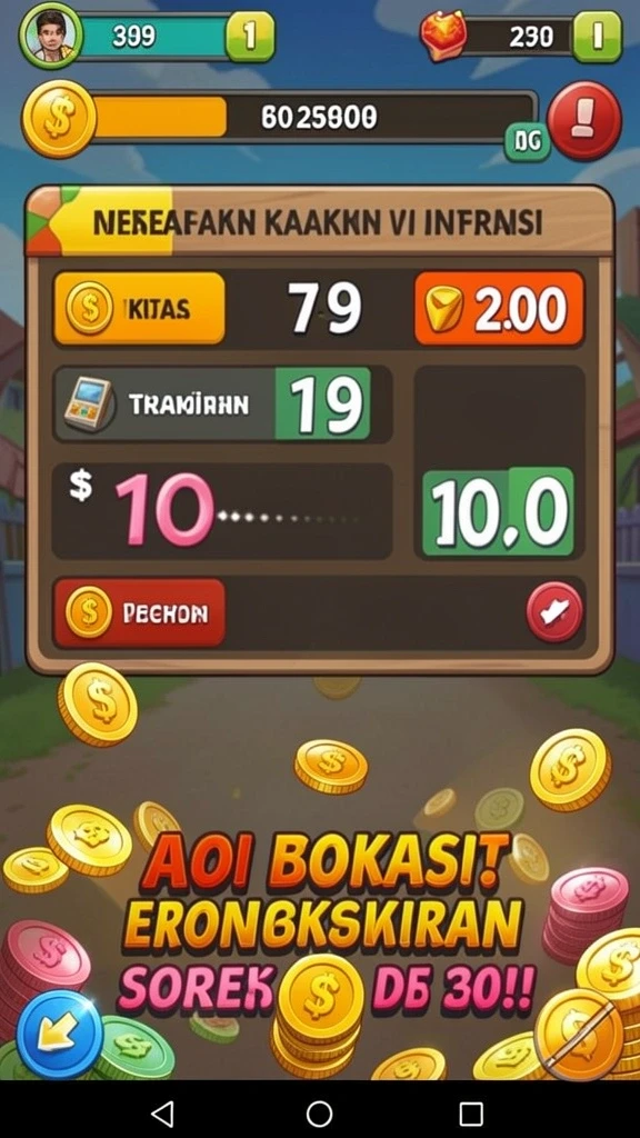Tampilan antarmuka yang menarik dan intuitif.