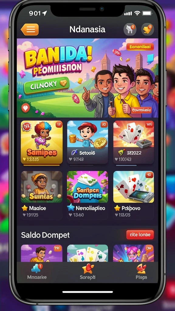 Tangkapan layar menunjukkan antarmuka game yang menarik.