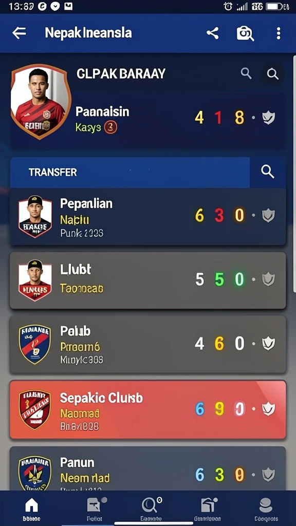 Tampilan antarmuka yang intuitif dan menarik.