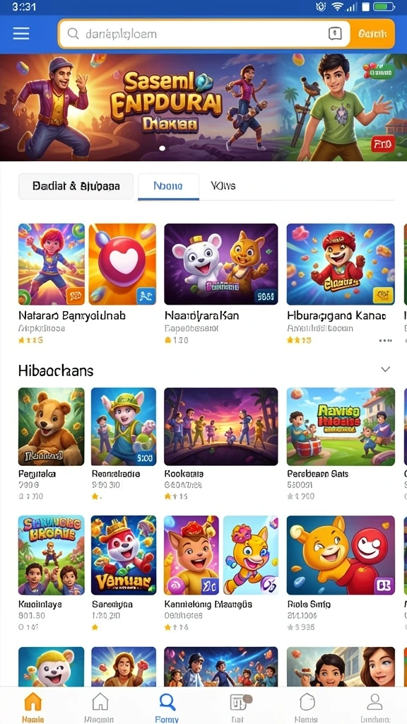 Mode permainan yang menantang dan bervariasi.