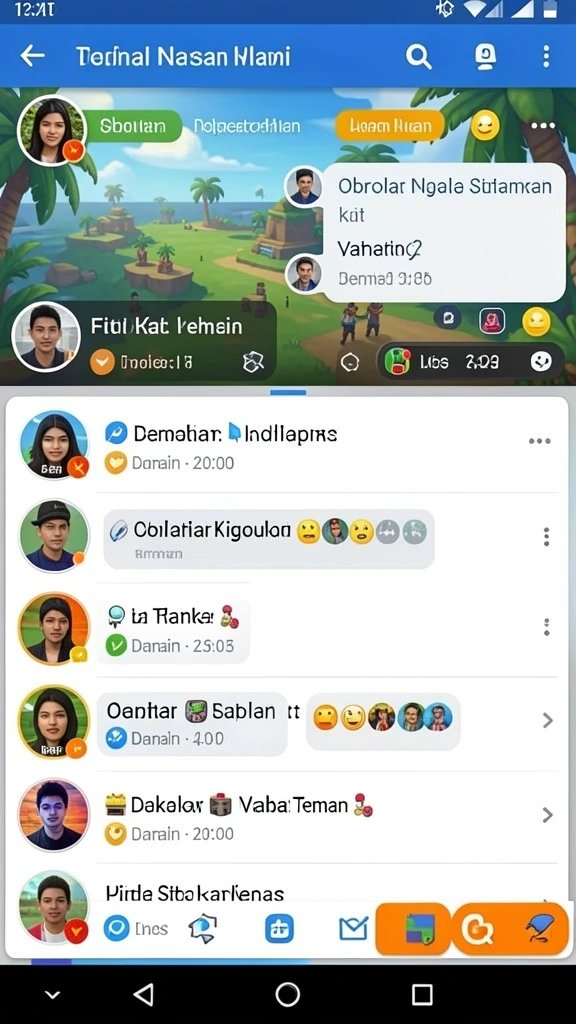 Tampilan antarmuka yang ramah pengguna.