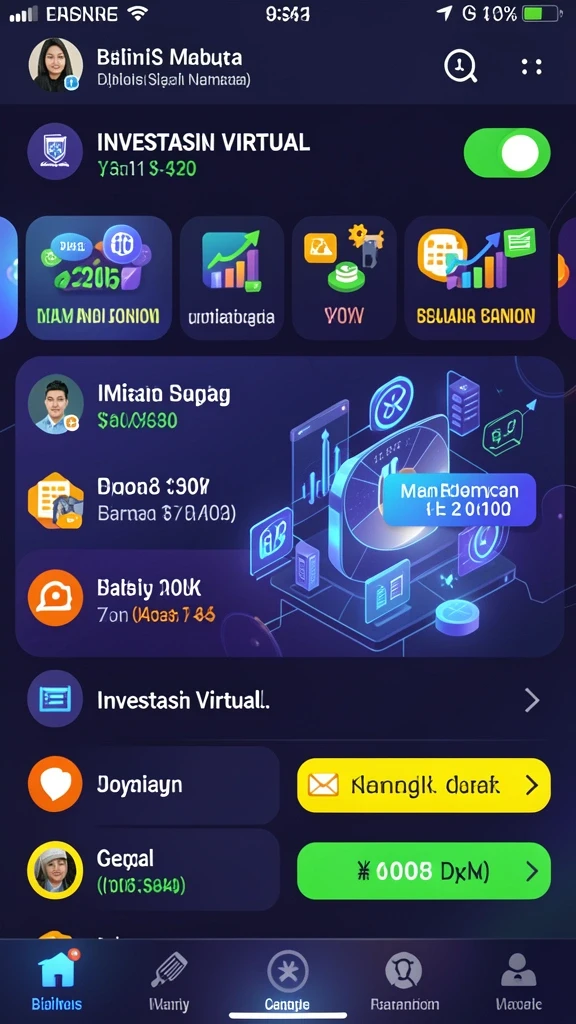 Tampilan utama aplikasi LUCK365 yang menarik dan interaktif.
