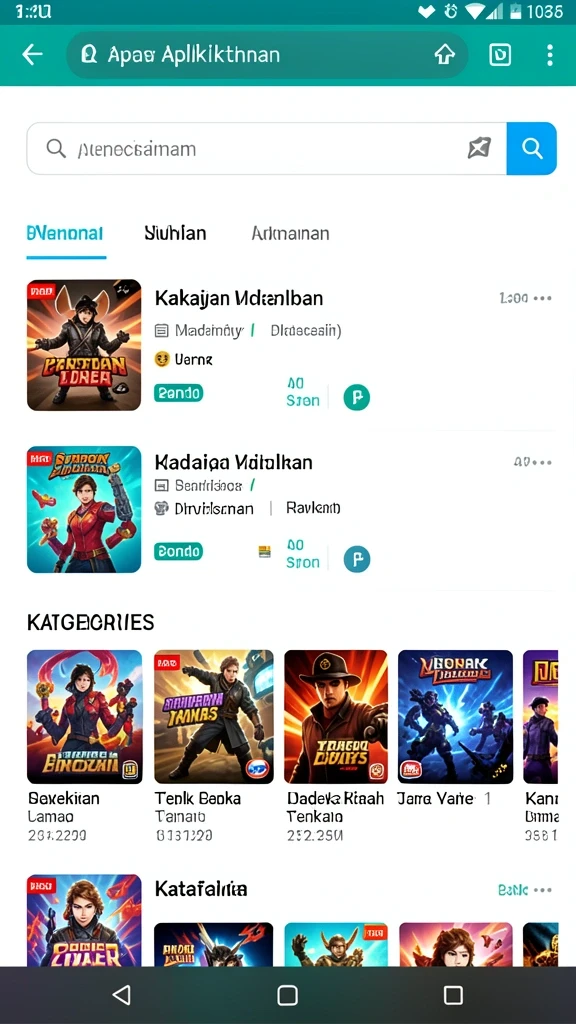 Tampilan antarmuka yang menarik dan user-friendly.