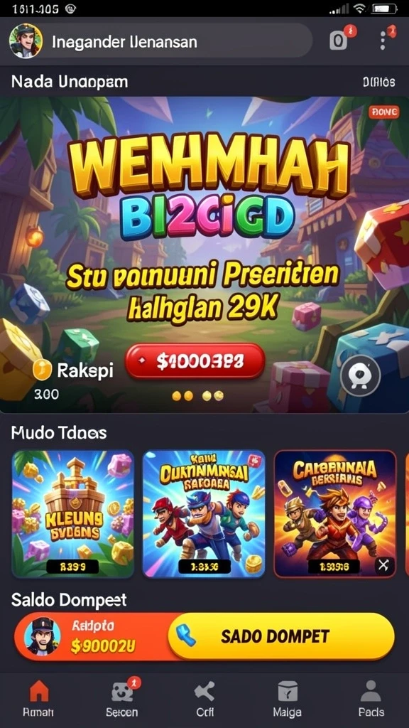 Tampilan antarmuka LUXURY88 yang menarik dan intuitif.