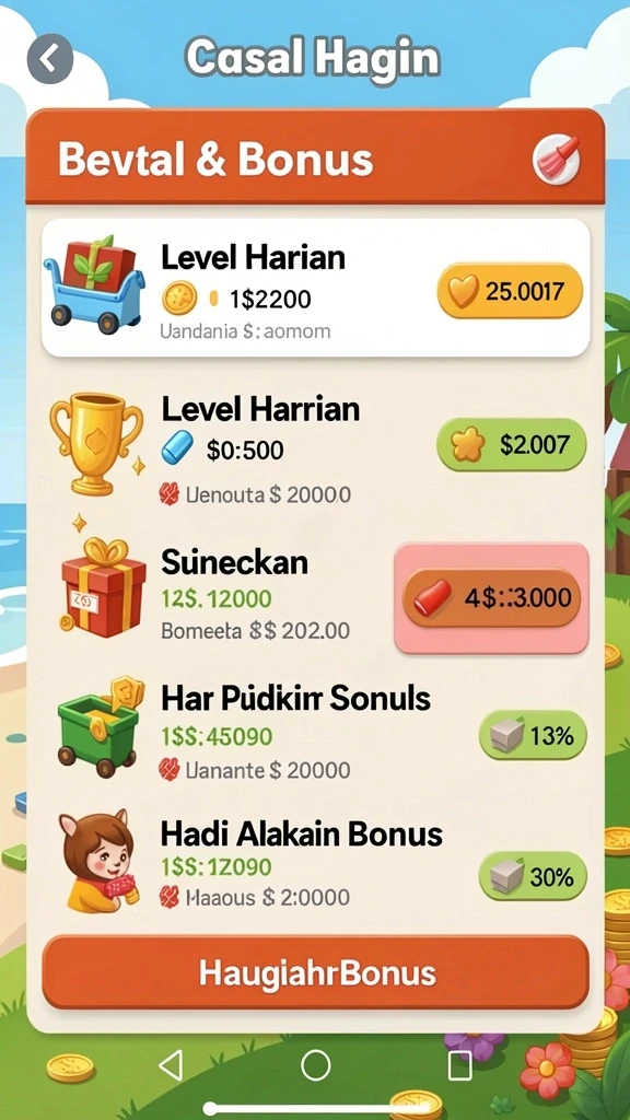 Fitur bonus yang menguntungkan bagi pemain.