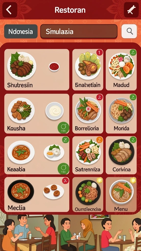 Grafis permainan yang menakjubkan dan detail.