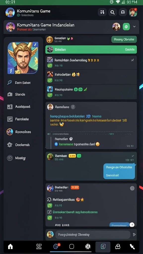 Fitur multiplayer yang menghubungkan pemain secara real-time.