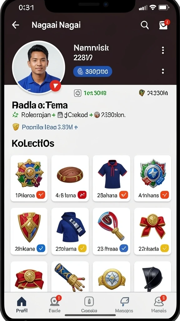 Variasi permainan yang menawarkan tantangan seru.