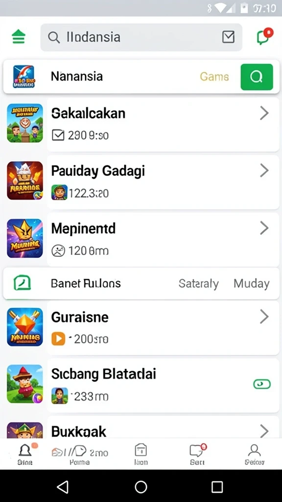 Tampilan grafis yang menakjubkan dalam PGKING.