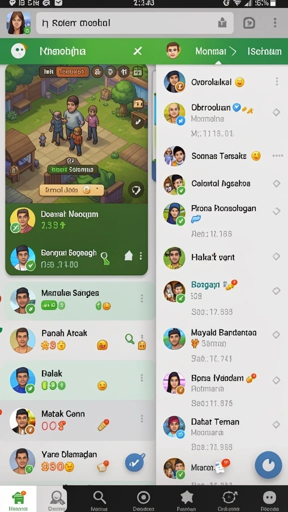 Tampilan utama PUTERMEGA yang menarik dan mudah dinavigasi.
