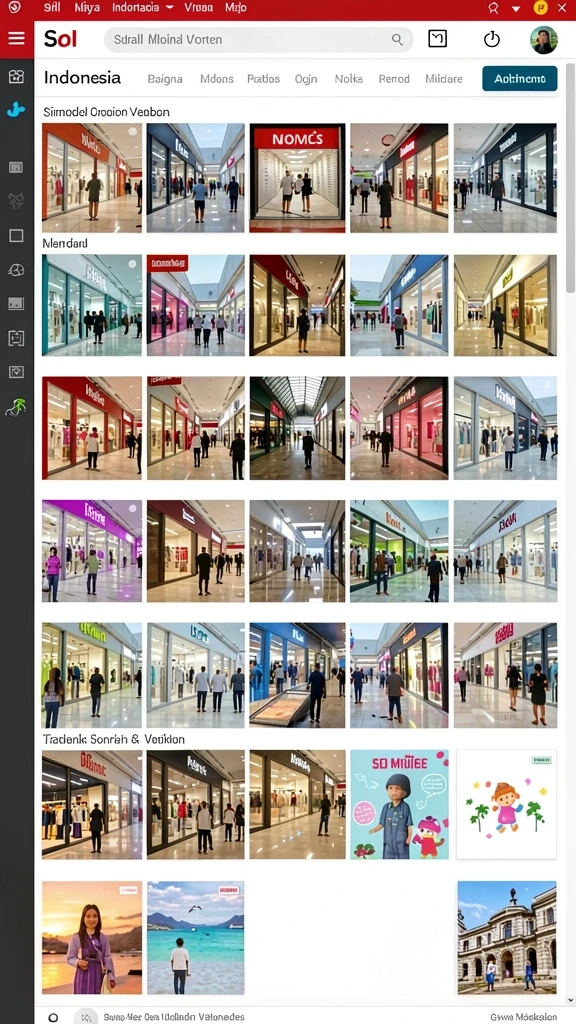 Tampilan antarmuka RUPIAHTOTO yang user-friendly.