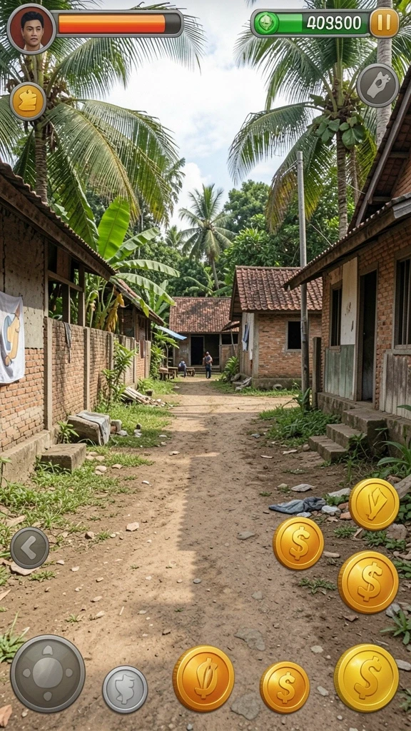 Grafis yang menarik memberikan pengalaman bermain yang menyenangkan.