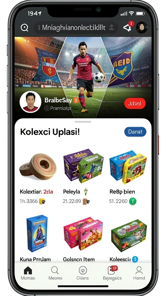 Karakter sumo yang dapat dikustomisasi dengan unik.
