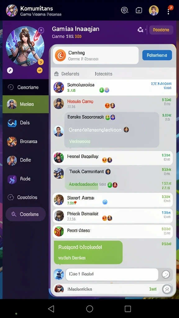 Gameplay yang seru dan penuh tantangan.