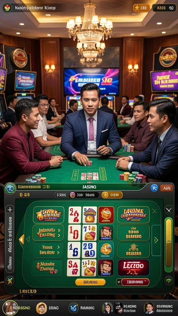 Karakter-karakter unik dengan kemampuan yang berbeda.