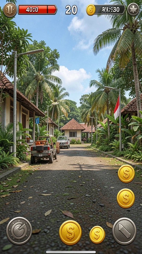 Fitur misi yang beragam dan menantang.