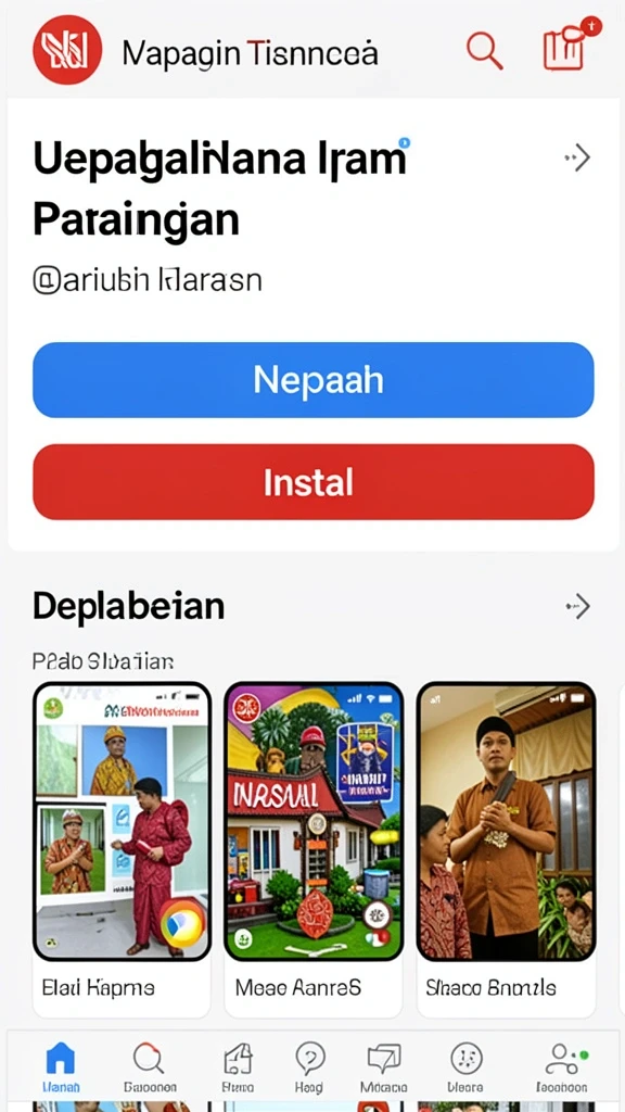 Karakter-karakter unik yang ada di dalam game.